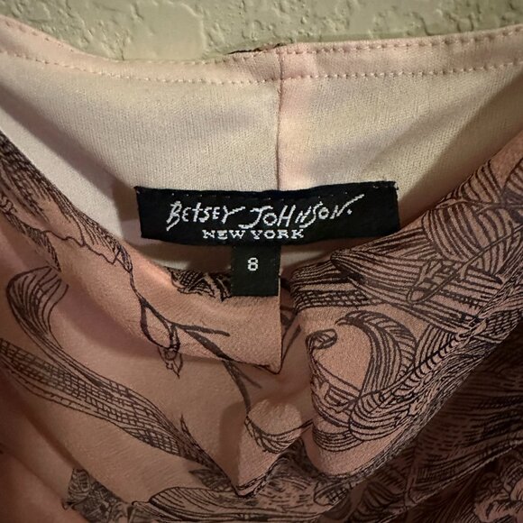 Betsey Johnson Pink and Black formal dress - Picture 2 of 5